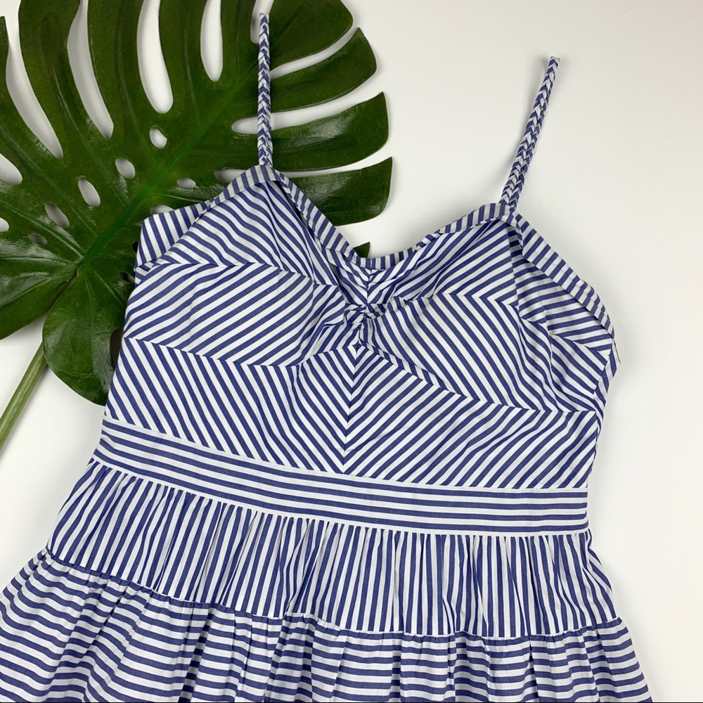 Cato Striped Fit & Flare Dress 16